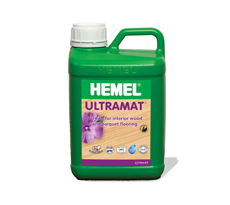 Hemel Ultramat Su Bazlı Parke Verniği 2,5 Lt
