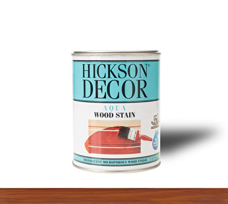 Hickson Decor Ultra Vernikli Ahşap Koruyucu Aqua Su Bazlı Teak 1 Lt