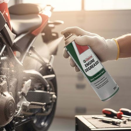 Castrol Engine Degreaser Motor Temizleyici Sprey 500 ml Su İçermez Elektronik Aksam Uyumlu