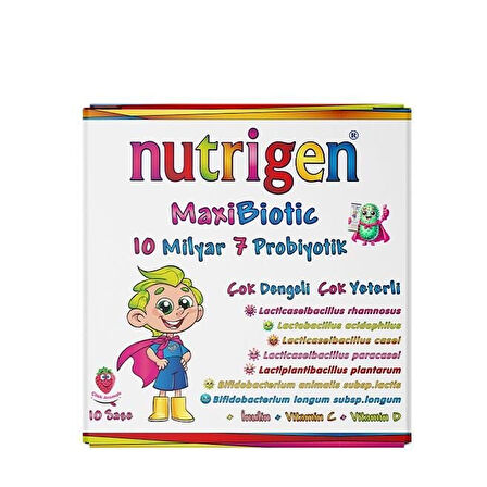 Nutrigen Maxibiotic Probiyotik 10 Saşe