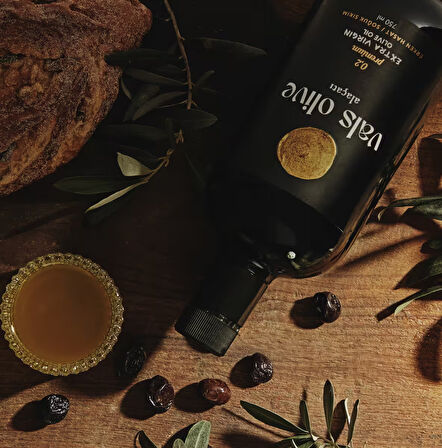 VALS OLIVE Premium Erken Hasat Soğuk Sıkım Naturel Sızma Katkısız Zeytinyağı (750 ml) – Yeni Hasat 24/25 Çocuklu ailelere 