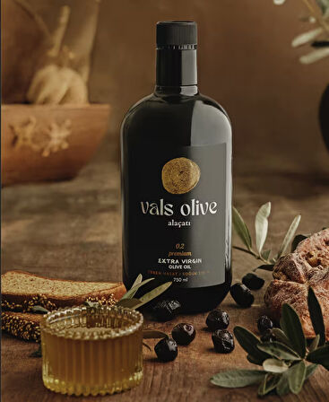 VALS OLIVE Premium Erken Hasat Soğuk Sıkım Naturel Sızma Katkısız Zeytinyağı (750 ml) – Yeni Hasat 24/25 Çocuklu ailelere 