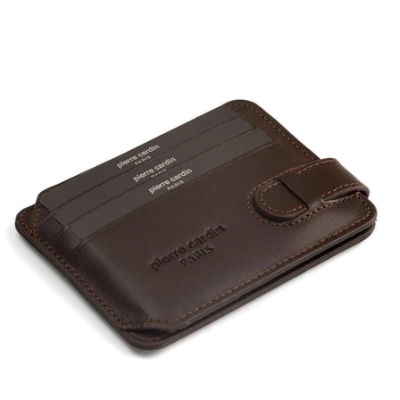 Pierre Cardin Kahve Analin Unisex Deri Kartlık 0777K8N