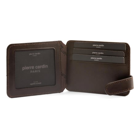 Pierre Cardin Kahve Analin Unisex Deri Kartlık 0777K8N