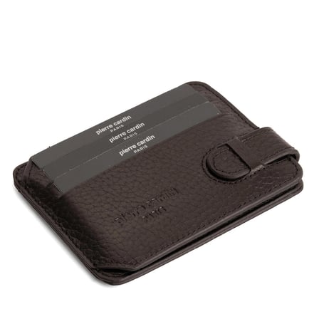 Pierre Cardin Kahve Floater Unisex Deri Kartlık 0777K6C
