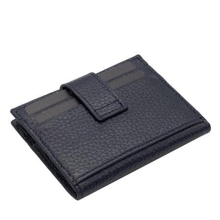 Pierre Cardin Lacivert Unisex Deri Kartlık 0107L1N