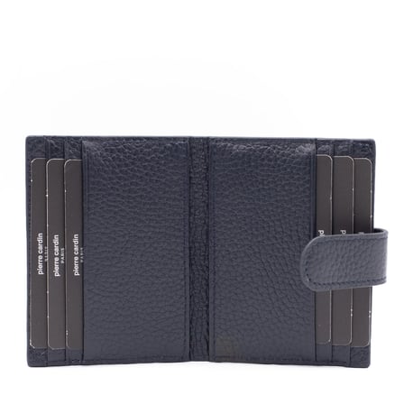 Pierre Cardin Lacivert Unisex Deri Kartlık 0107L1N