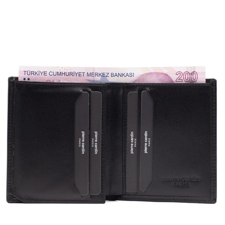 Pierre Cardin Siyah Analin Erkek Cüzdanı 1135A2C