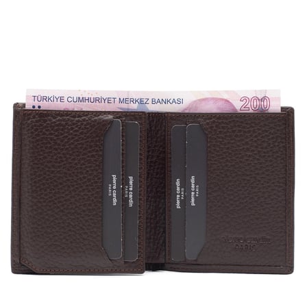 Pierre Cardin Kahve Floater Erkek Cüzdanı 1135K6C