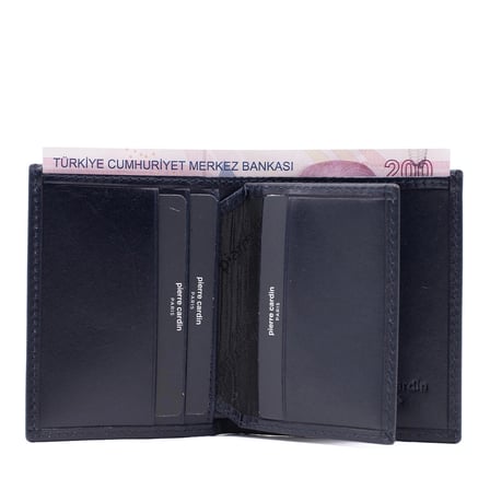 Pierre Cardin Lacivert Analin Erkek Cüzdanı 1335L4Z