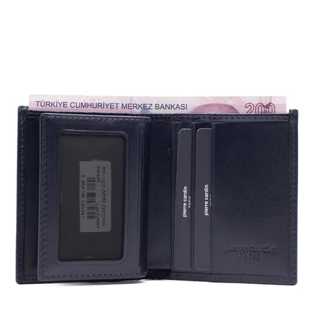 Pierre Cardin Lacivert Analin Erkek Cüzdanı 1335L4Z