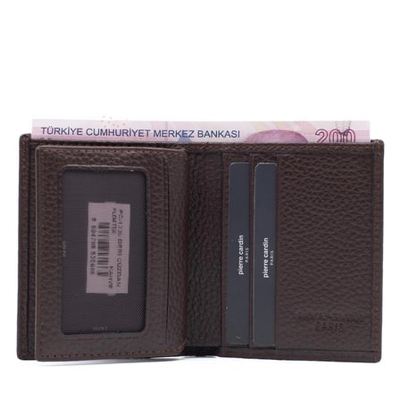 Pierre Cardin Kahve Floater Erkek Cüzdanı 1335K6C
