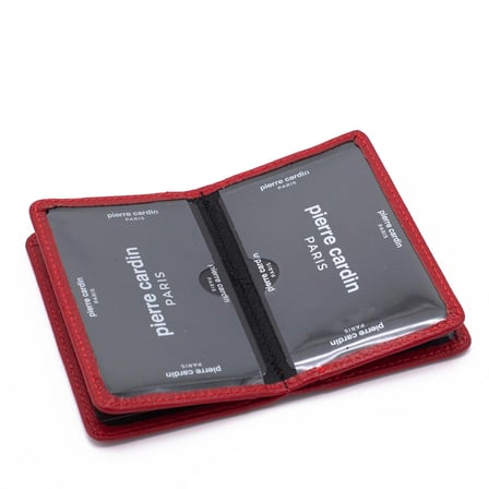 Pierre Cardin Kırmızı Unisex Deri Kartlık 0188K4F
