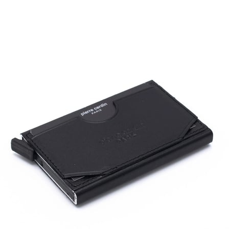 Pierre Cardin Siyah Unisex Otomatik Deri Kartlık 0273F2I
