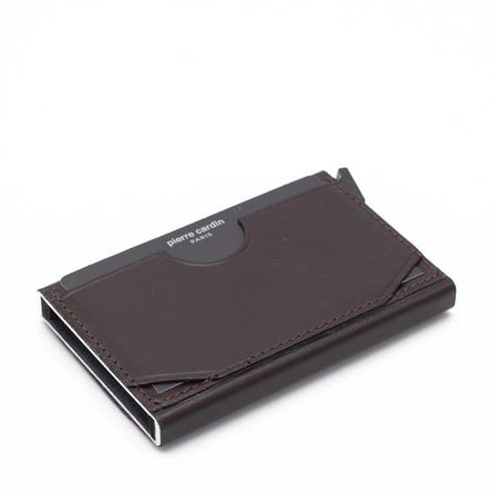 Pierre Cardin Kahve Unisex Otomatik Deri Kartlık 0273K4Y