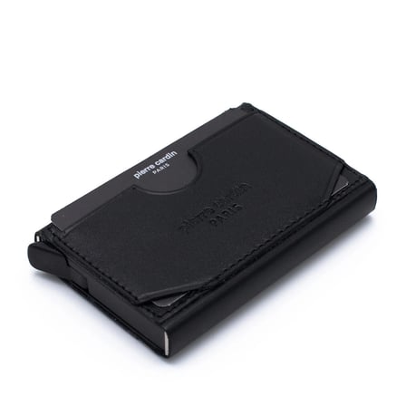 Pierre Cardin Siyah Unisex Otomatik Deri Kartlık 0274A2C