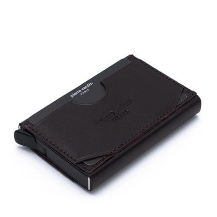 Pierre Cardin Kahve Unisex Otomatik Deri Kartlık 0274K8N