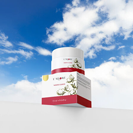 White Cloud Bariyer Onarıcı Krem | Seboreik Dermatit & Rozasea İçin | Vegan, Yağsız, Malessezia-Safe | 50g