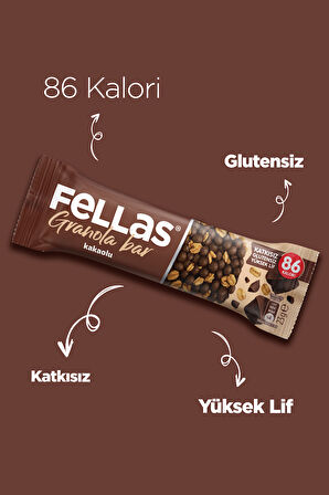 Kakaolu Granola Bar 23 g x 12 Adet