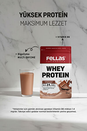 Fellas Protein Tozu 1050g - Çikolata Aromalı (525g) x 2