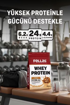 Whey Protein Tozu Kurabiye Aromalı (525 g) x 4 Adet