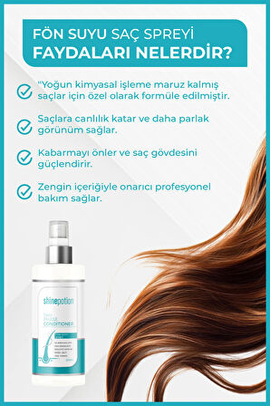 Fön Suyu Isıya Karşı Koruma Onarıcı Yumuşatıcı Besleyici Şekillendirici Keratin Biotin 200 ml