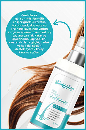 Fön Suyu Isıya Karşı Koruma Onarıcı Yumuşatıcı Besleyici Şekillendirici Keratin Biotin 200 ml