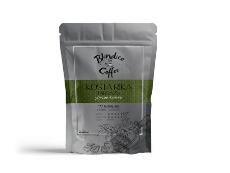 Kosta Rika Tarrazu Yöresel Kahve 250 gr (Çekirdek)
