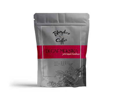 Decaf Meksika Yöresel Kahve 250 gr (Kafeinsiz) (Çekirdek)