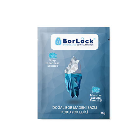 BorLock Sabun Temizliği Kokulu Koku Giderici