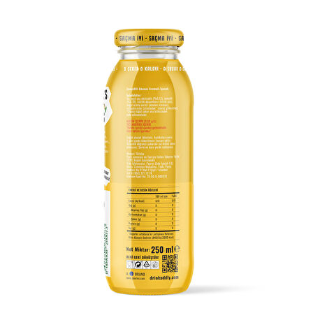 ODDLY GINGER PUNCH SOĞUK ÇAY CAM YEŞİLÇAY ANANAS ZENCEFİL - 0 ŞEKER & 0 KALORİ 250 ML