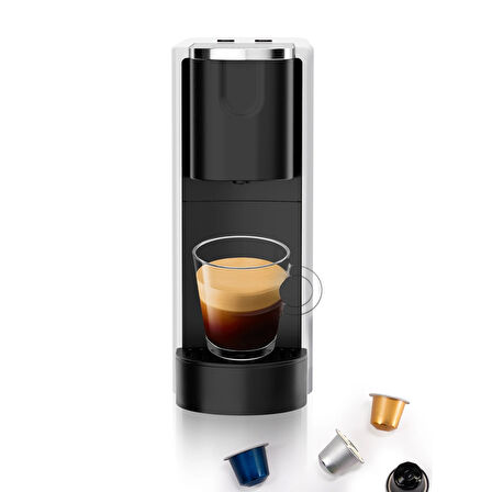 Omnex Beyaz Ox-pro Espresso Kapsül Kahve Makinesi
