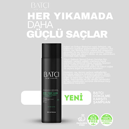 Dökülme Karşıtı Şampuan 250 ml- Ginkgo Biloba, Glutatyon İçeren Dolgunlaştırıcı ve Besleyici Formül