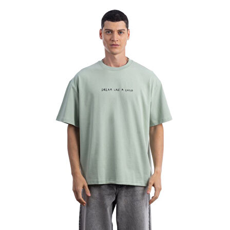 House King Size Su Yeşili T-Shirt