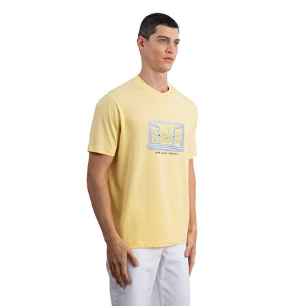 Frame Regular Sarı T-Shirt