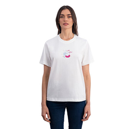 Self Love Regular Ekru T-Shirt