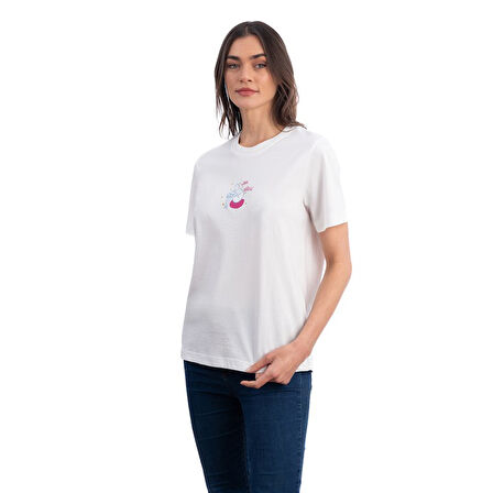 Self Love Regular Ekru T-Shirt