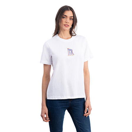 Monkey Regular Beyaz T-Shirt