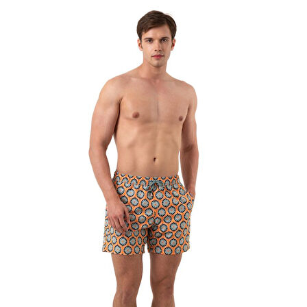 Orbit Flora Stretch Deniz Şortu