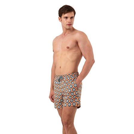 Orbit Flora Stretch Deniz Şortu