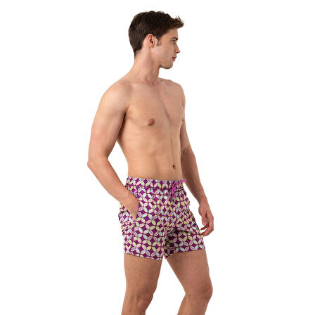 Lilac Infinity Stretch Deniz Şortu