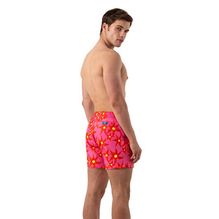 Floral Blaze Stretch Deniz Şortu