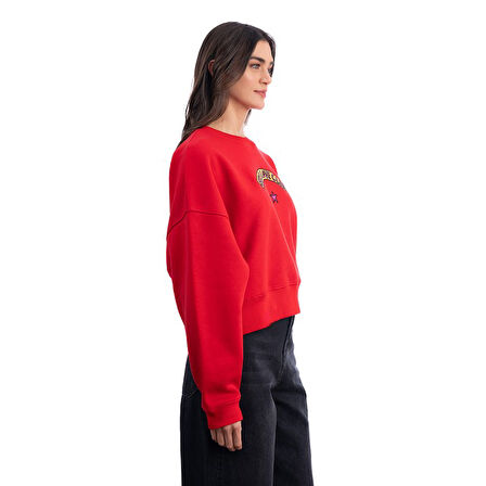 Love Club Crop Oversize Sweatshirt