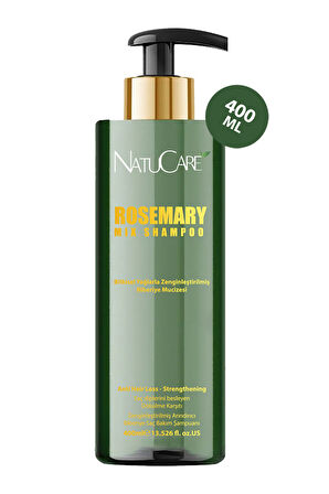 NatuCare Üst Düzey Güçlendirici Biberiye Şampuanı 400ML