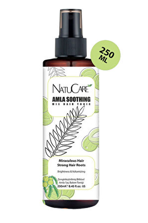 NatuCare Üst Düzey Parlaklık ve Hızlı Uzama Etkili Amla Saç Bakım Toniği 250ML