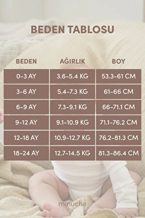 %100 Pamuk 6'lı Bebek Body - Uzun Kollu ve Çıtçıtlı Beyaz Zıbın