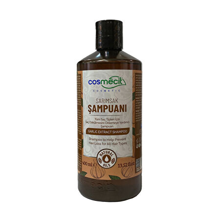 Cosmecit Sarımsak Şampuanı 400 Ml