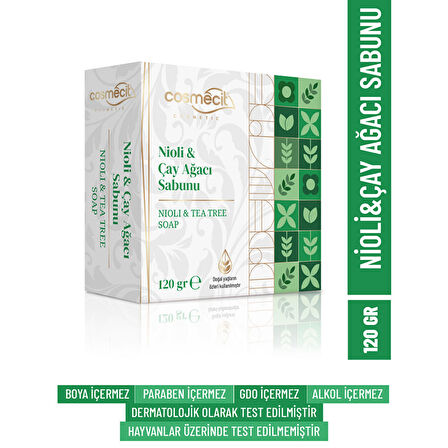 Cosmecit Nioli & Çay Ağacı Sabunu 120 Gr