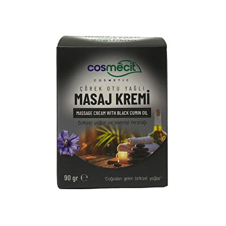 Cosmecit Çörek Otu Masaj Kremi 90 Gr