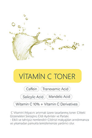 Glow Bomb Multi C Vitamini Toner | Aydınlatıcı, Parlatıcı, Onarıcı Ve Gözenek Sıkılaştırıcı
